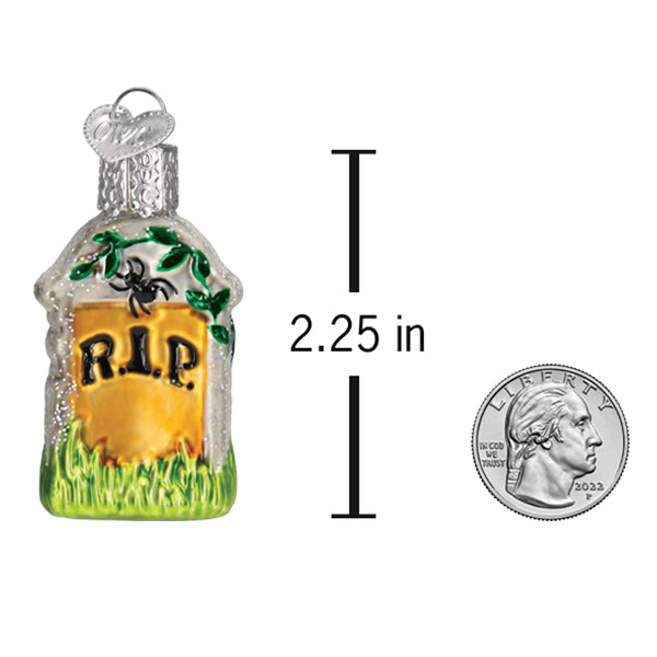Mini Tombstone Ornament
