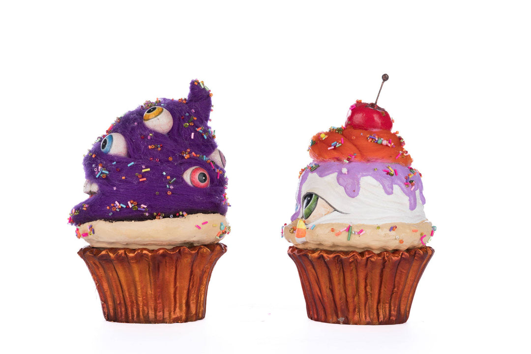 Creepy Cupcakes Crazy Eyes And Crabby Crumbs Set of 2