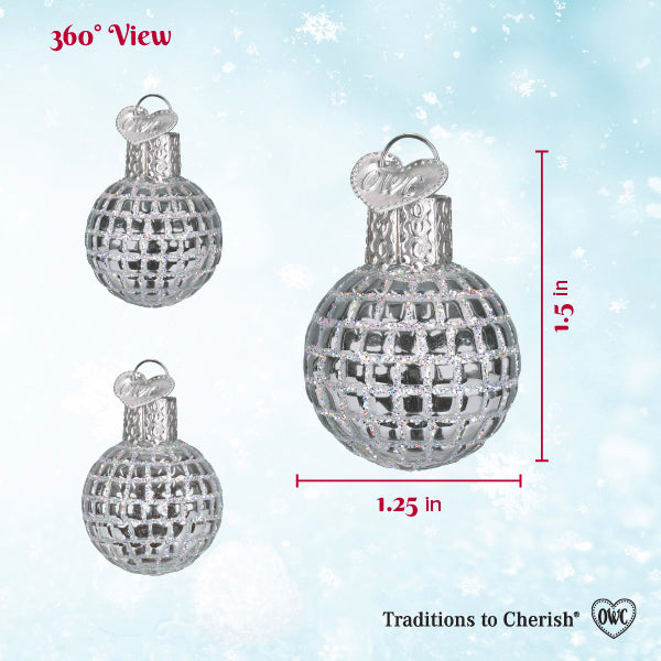 Mini Disco Ball Ornament