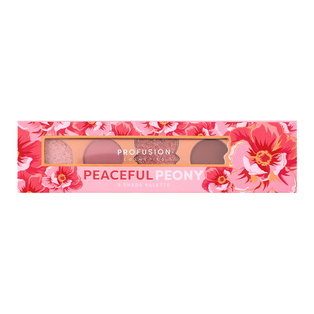 Blooming Hues 5 shade palette