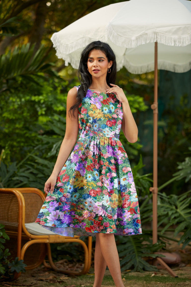 Floral Vintage Dress