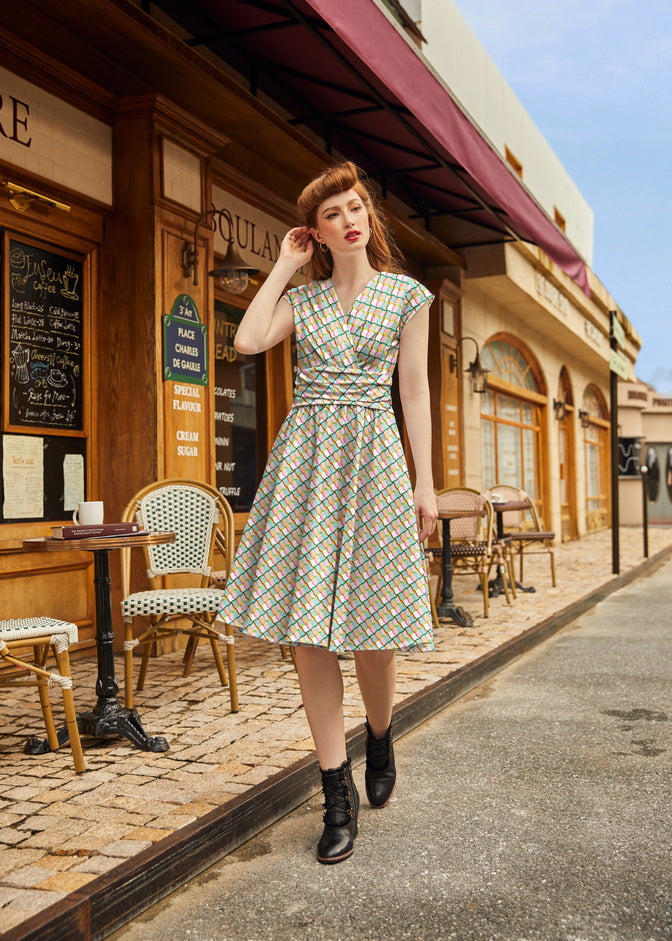 Squiggly Greta Dress