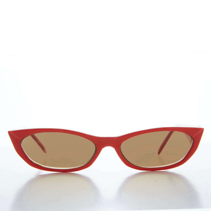 90s Edgy Slim Vintage Sunglasses - Anton