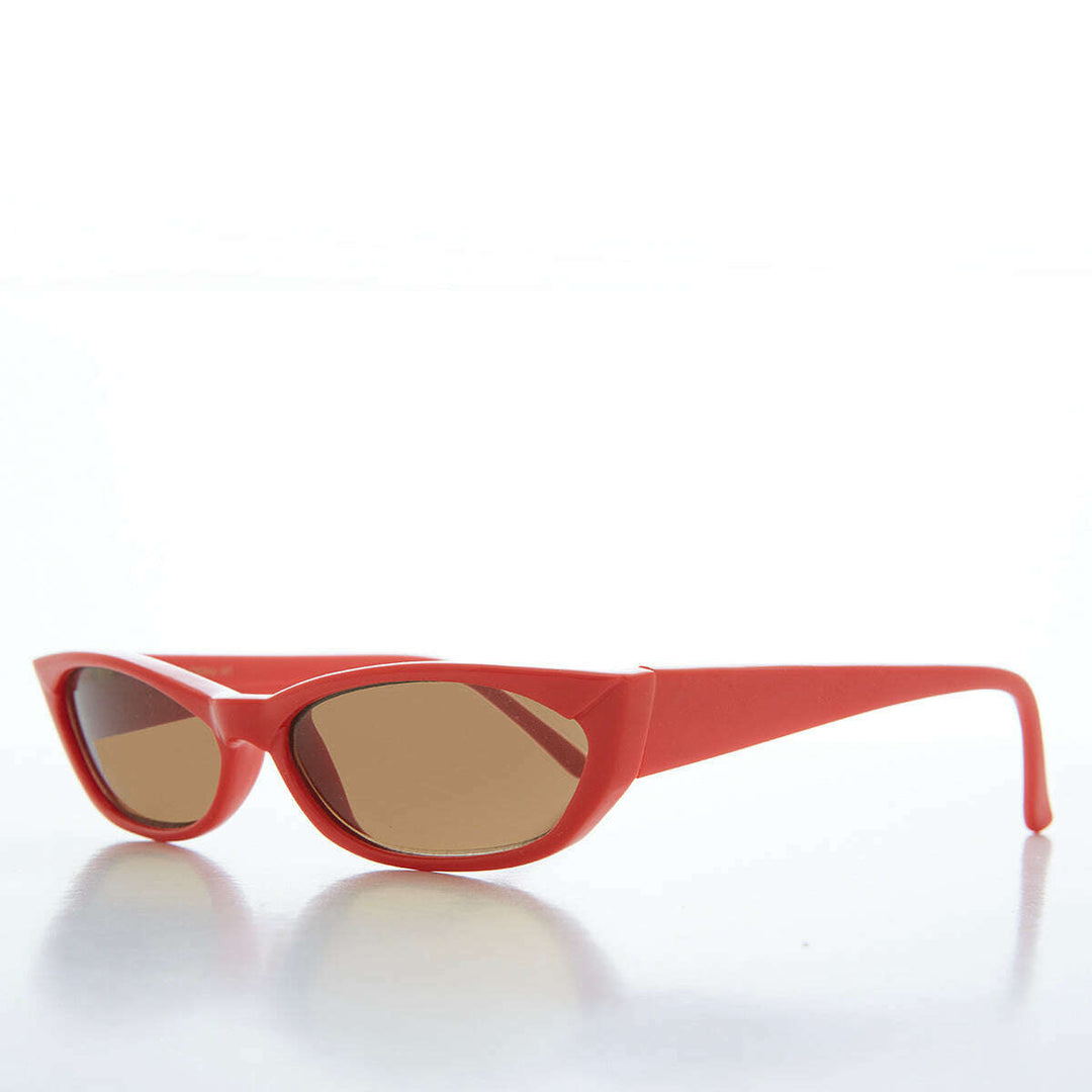 90s Edgy Slim Vintage Sunglasses - Anton