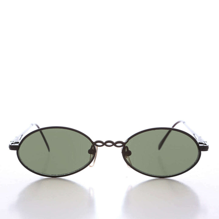 90s Fancy Oval Sunglasses - Fairburn