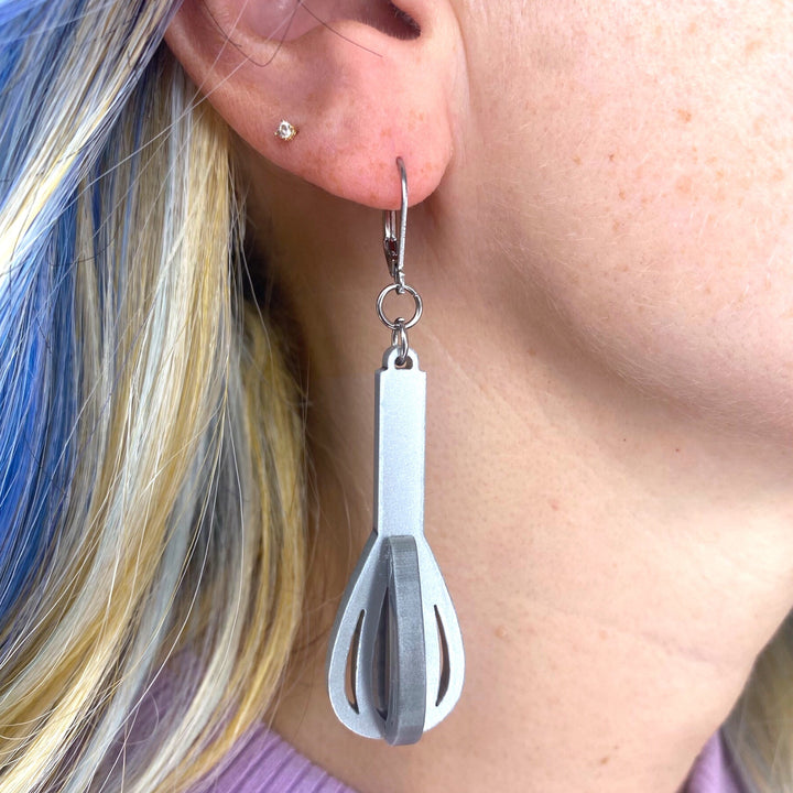 Last Chance! Whipping Up Fun Whisk Dangle Earrings