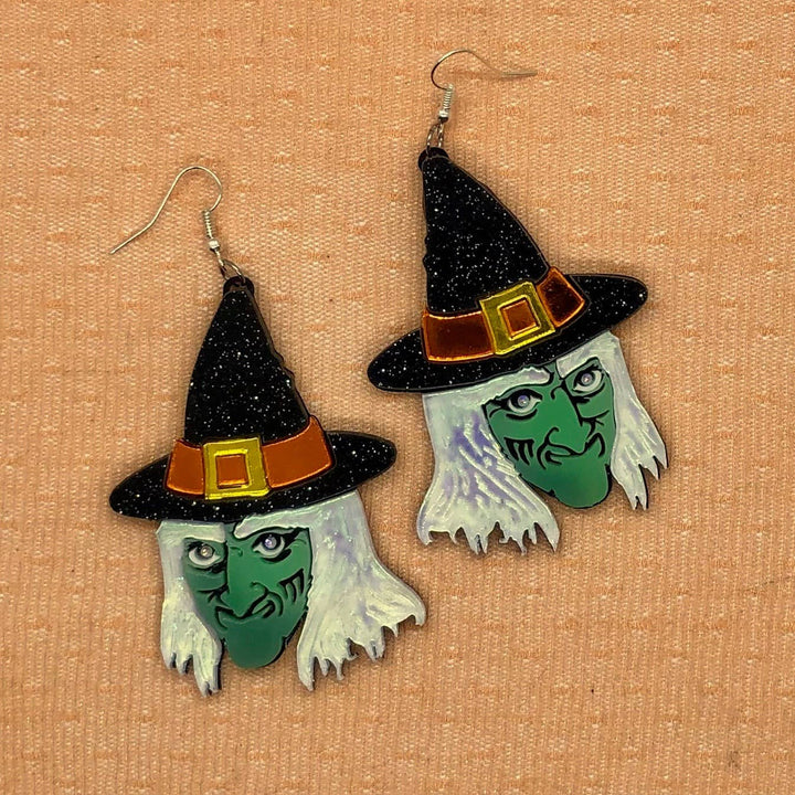 Halloween Witch Earrings