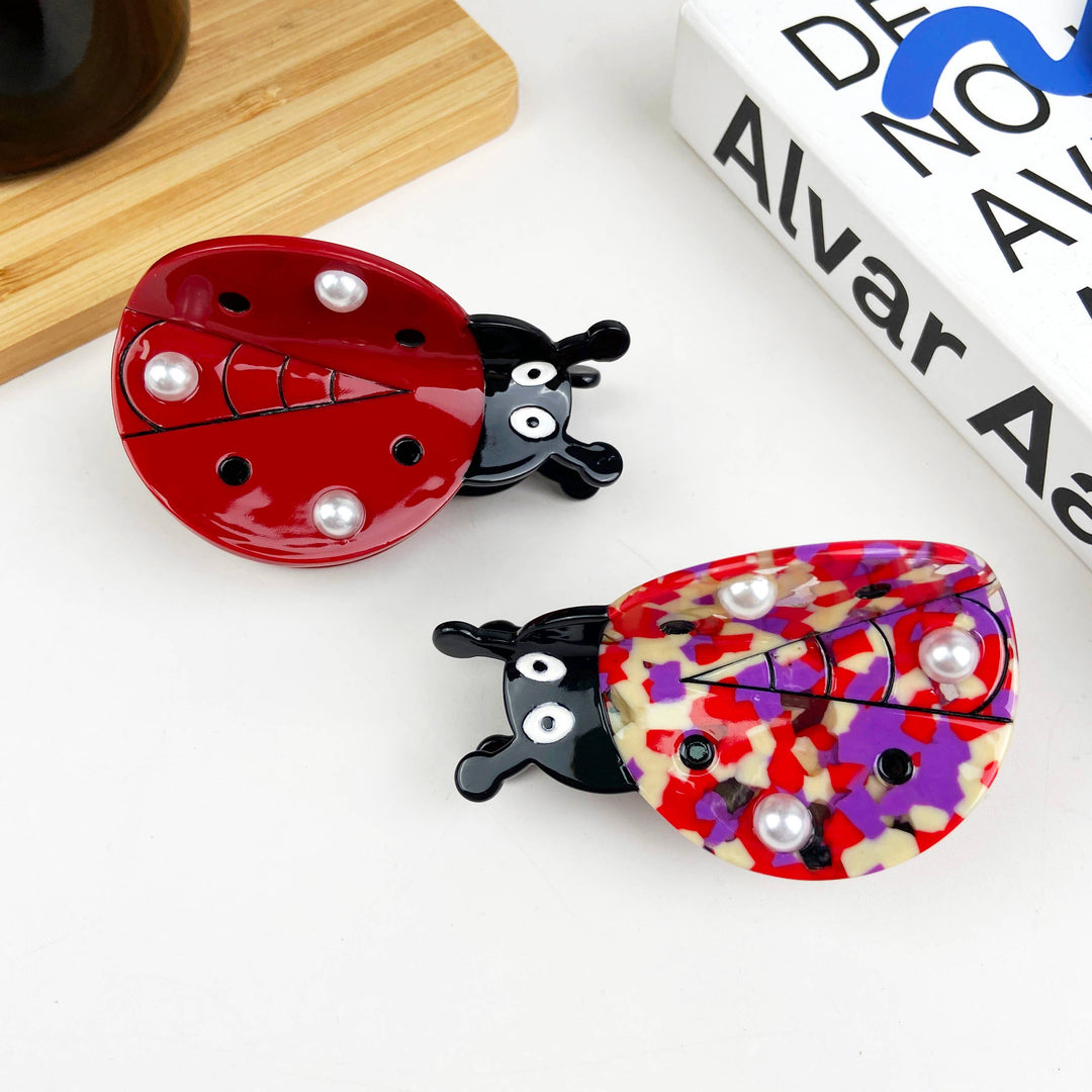 Acetate Beetle Claw Clip Animal Hair Clips