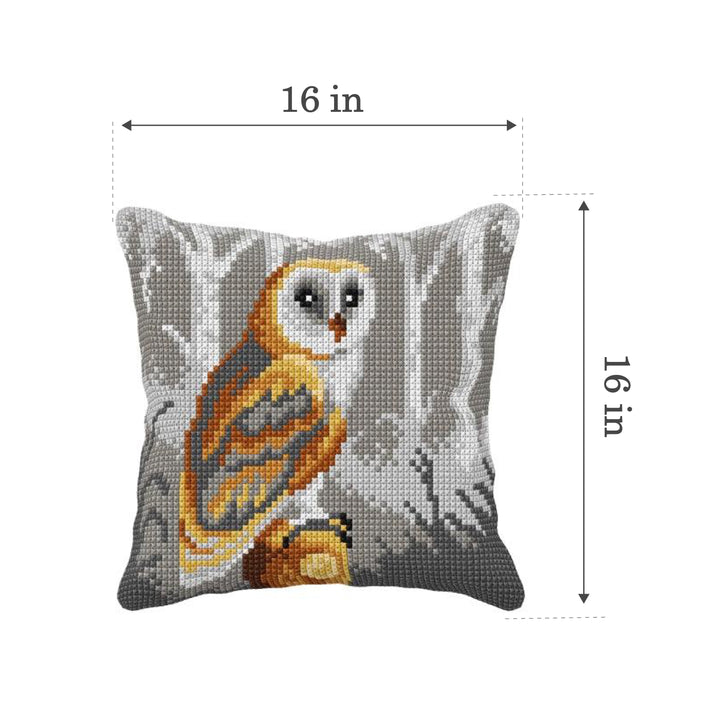 Cushion cross stitch kit  "Owl" 99015