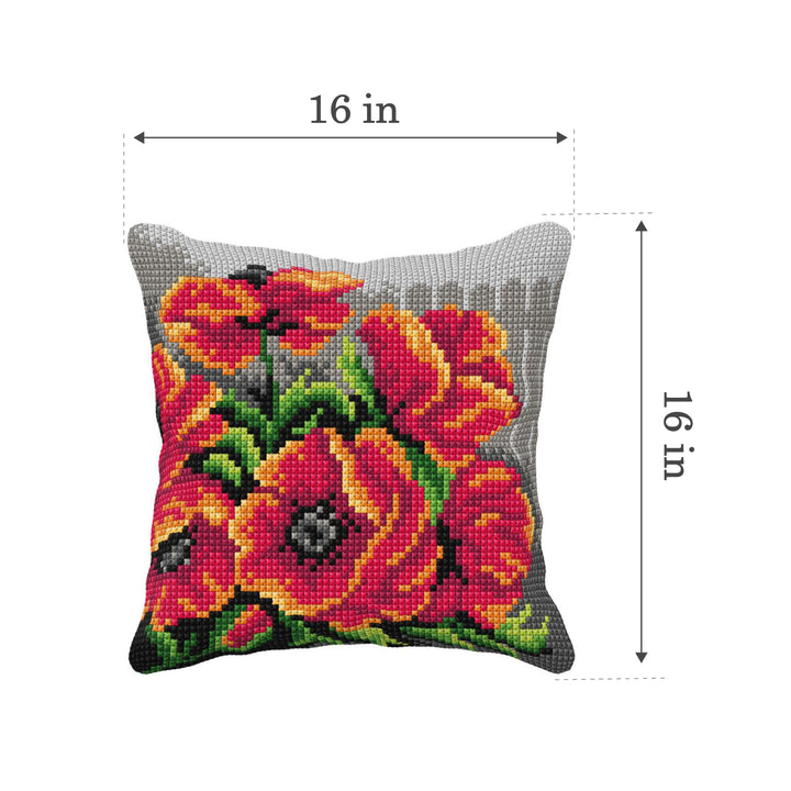 Poppies 99061 Counted Cross-Stitch Kit