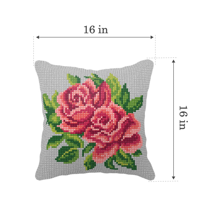 Cushion cross stitch kit  Roses 99092