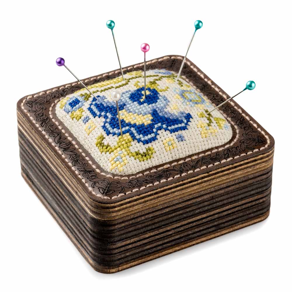 Pincushion Kit ‚Äì ‚ÄúPeriwinkle‚Äù FLTL-077