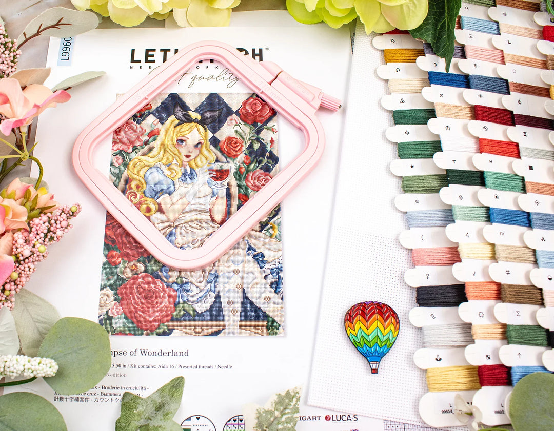A Glimpse of Wonderland Counted Cross Stitch Kit by Letistitch L9960
