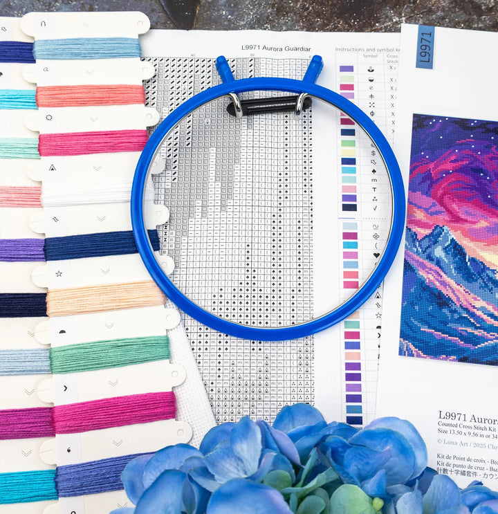 Aurora Guardian Counted Cross Stitch Kit by Letistitch L9971