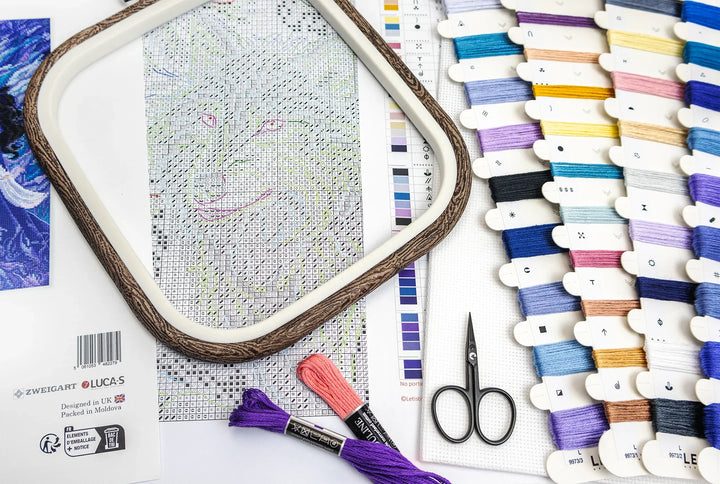 Arctic Enchantress Counted Cross Stitch Kit by Letistitch L9973