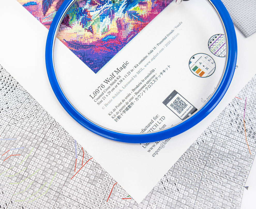 Wolf Magic Counted Cross Stitch Kit by Letistitch L9976