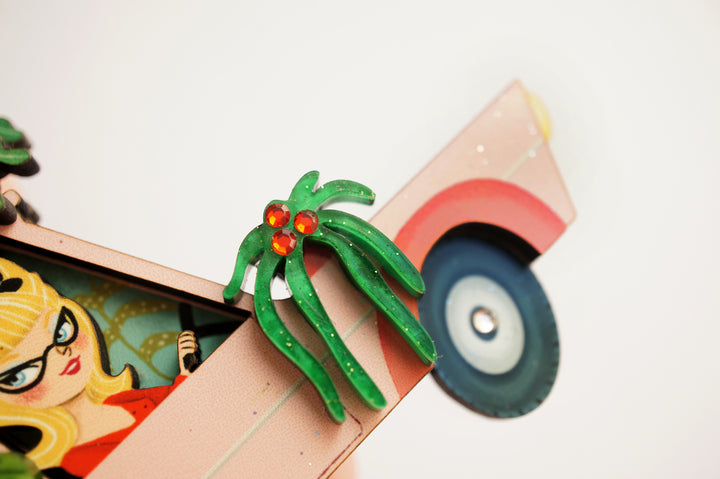 Garden Car Brooch by Laliblue, image 5