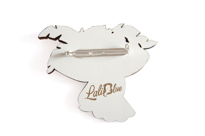 Mexican Catrina Brooch by Laliblue