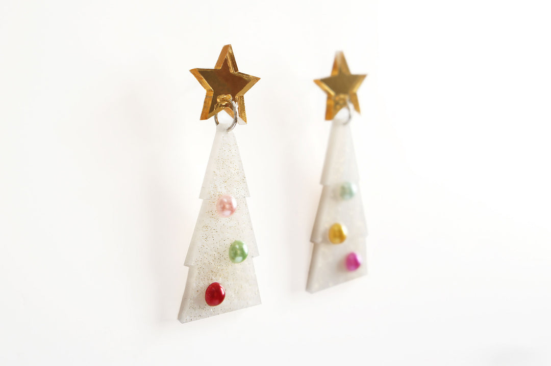 Christmas Bulbs Earrings by Laliblue