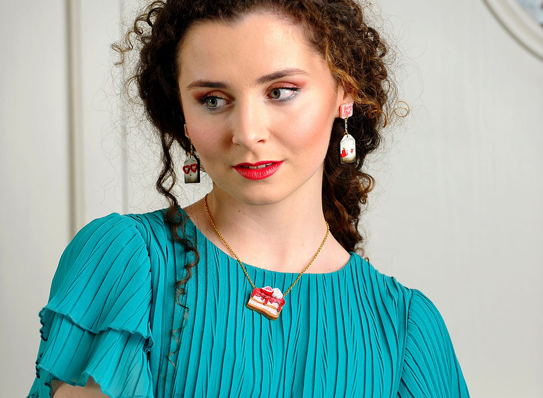 Love Letters Earrings by Laliblue - Rainbow