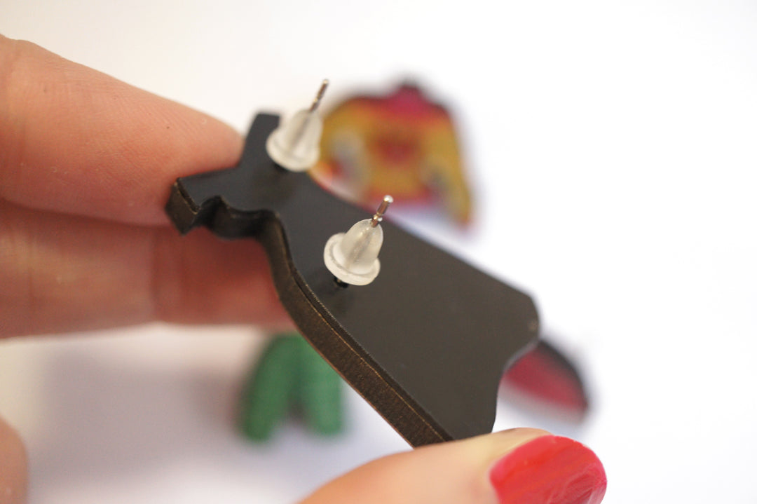 Christmas Market Brooch by Laliblue