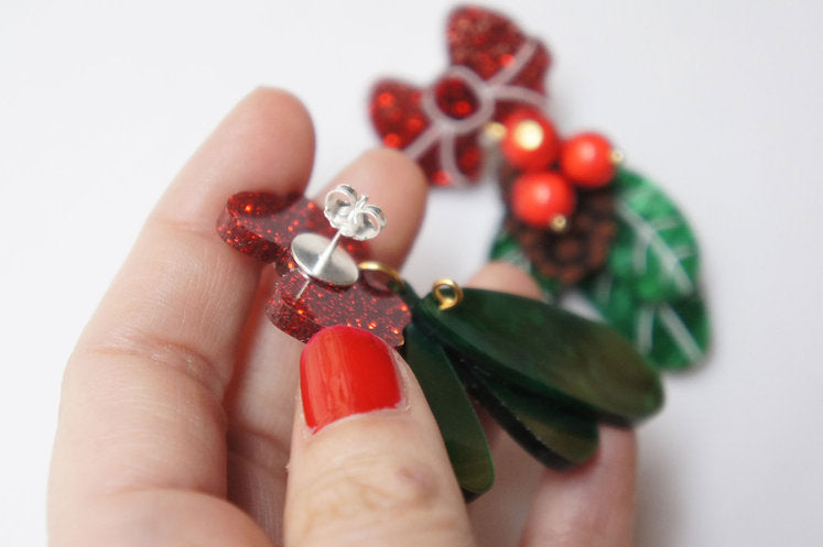 Mistletoe Earrings by LaliBlue
