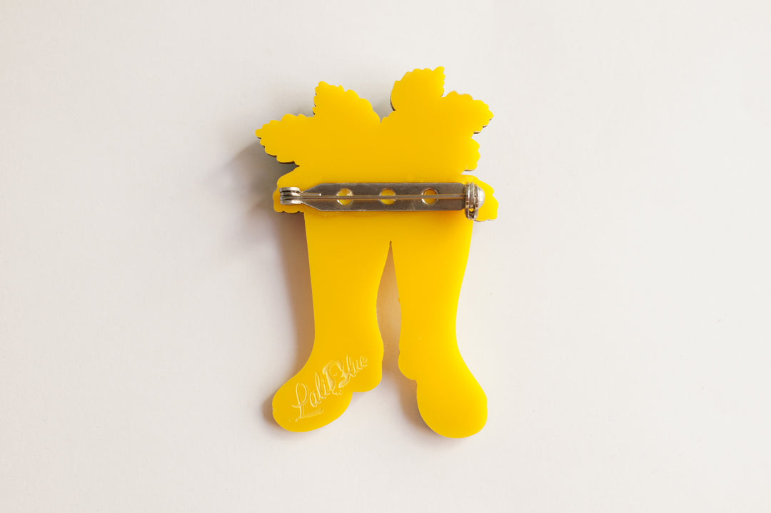 Strawberry Boots Brooch by Laliblue, image 6