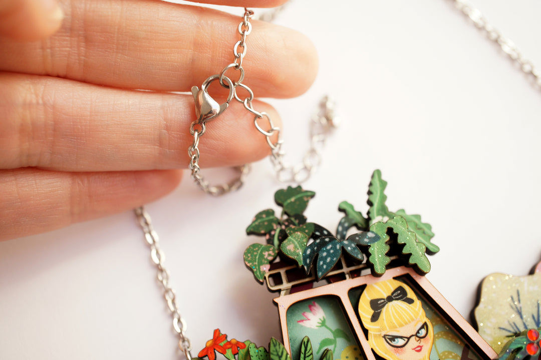 Garden Car Necklace by Laliblue, image 5
