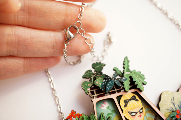 Garden Car Necklace by Laliblue, image 5