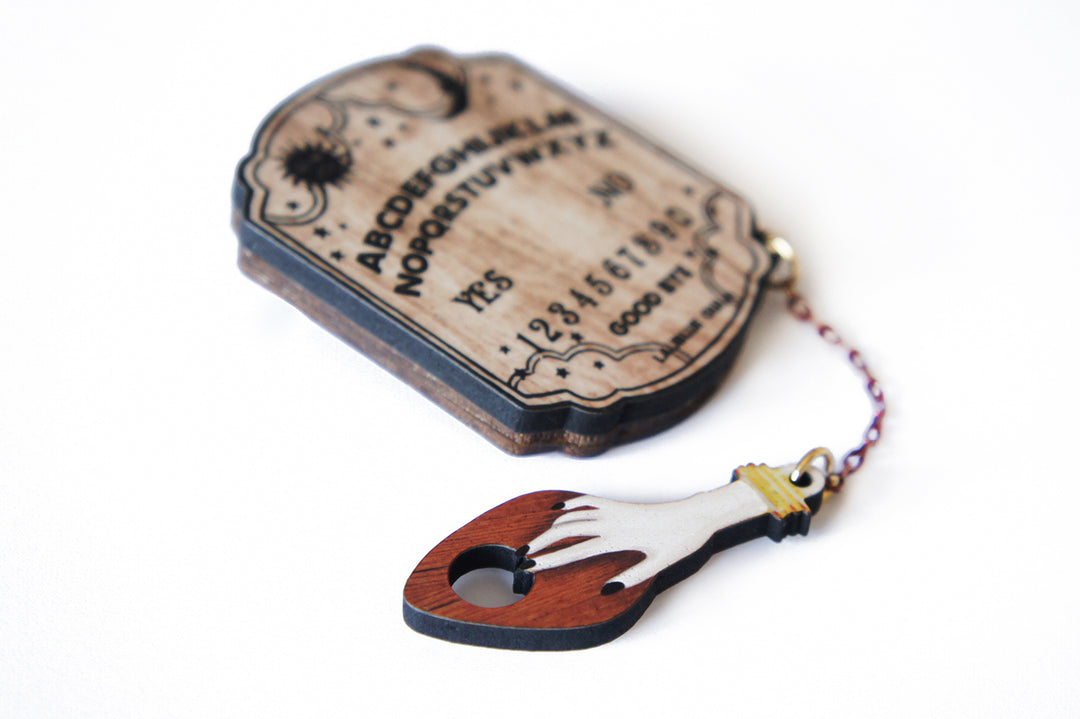 Ouija Board  Brooch by Laliblue