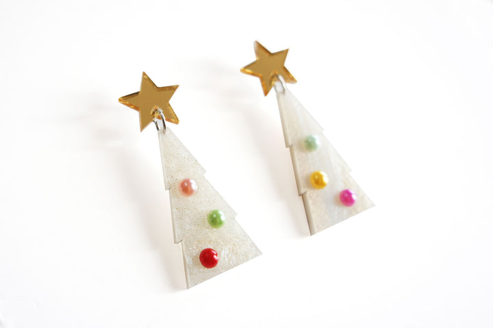 Christmas Bulbs Earrings by Laliblue
