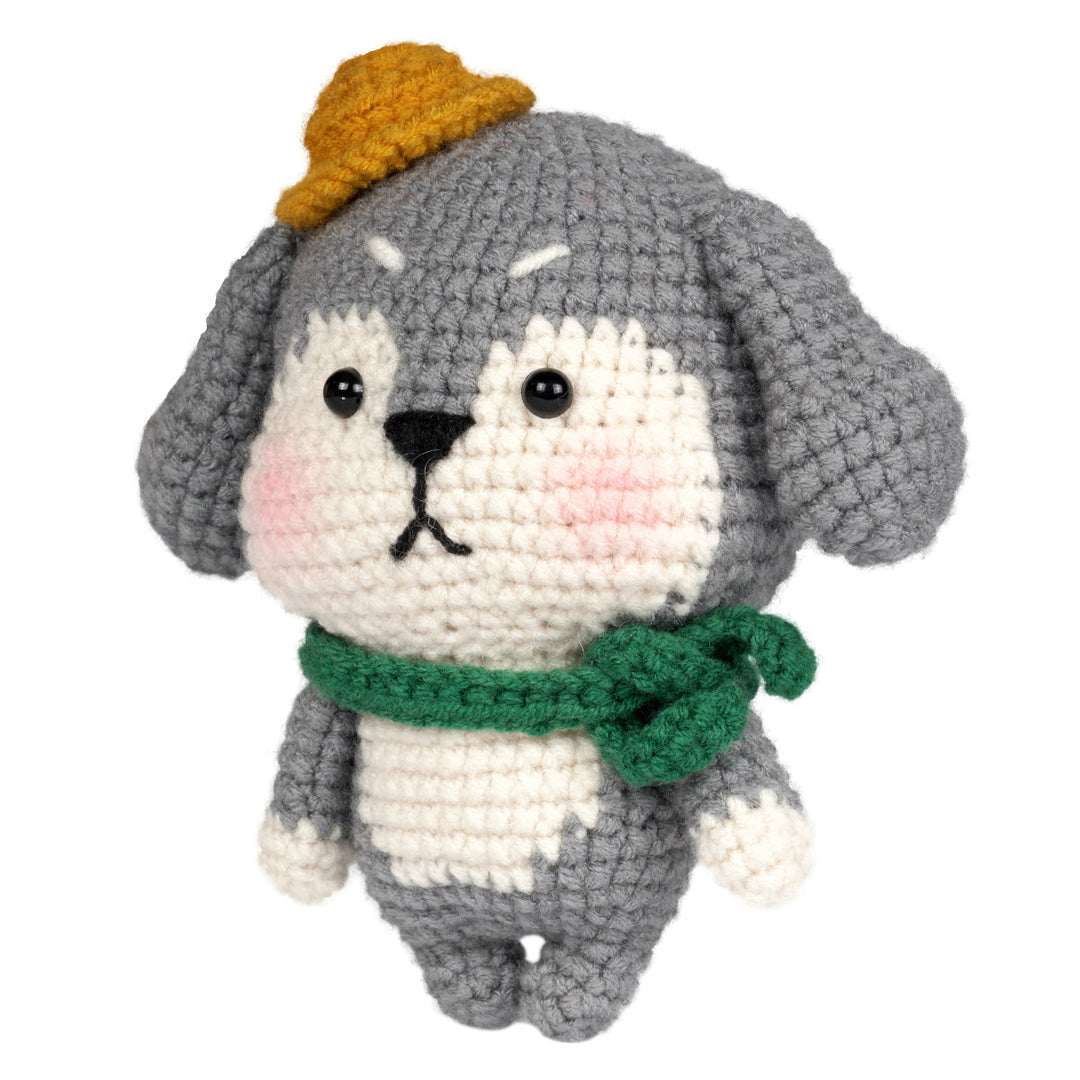 Dog Amigurumi DIY Crochet Kit Wizardi F07N8-M50