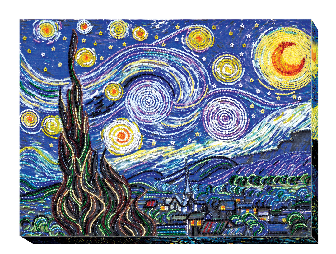 Bead Embroidery Kit - Starlight night AB-397