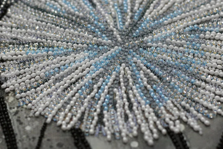 Bead Embroidery Kit - Air flowers