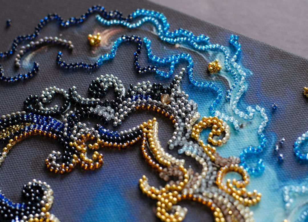 Bead Embroidery Kit - The key to happiness