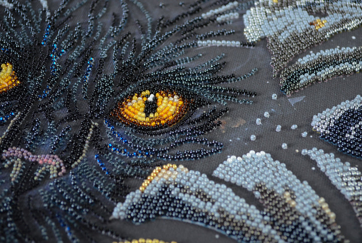 Bead Embroidery Kit - Lurking AB-937