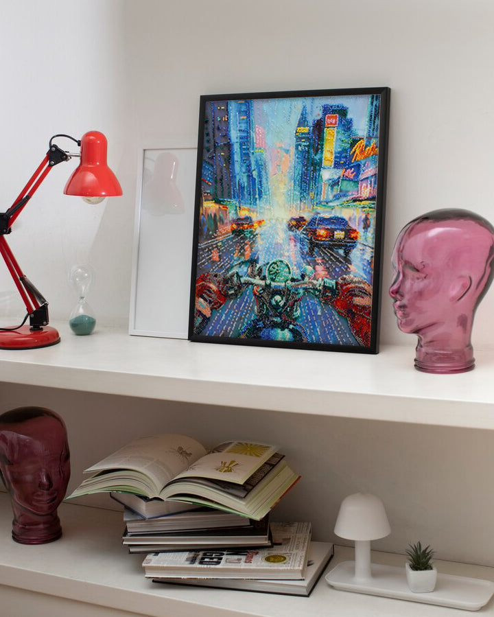 Bead Embroidery Kit - Escaping from routine AB-944