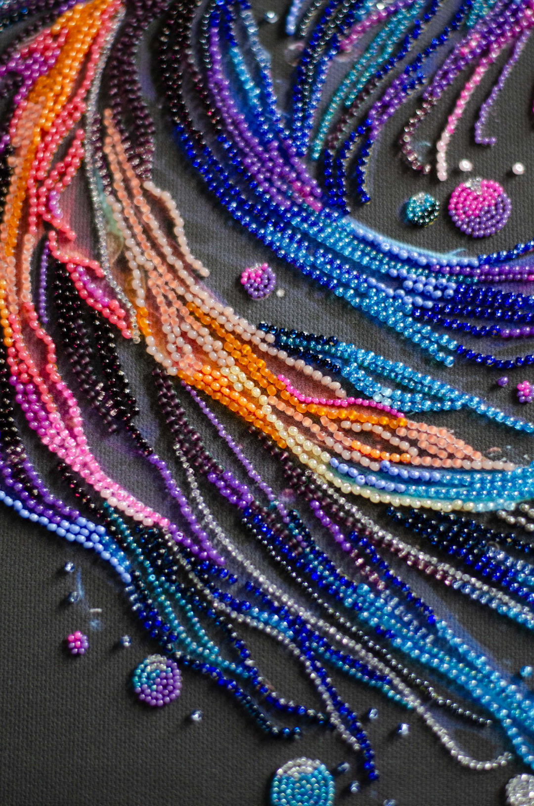 Main Bead Embroidery Kit - Waves of Color AB-946