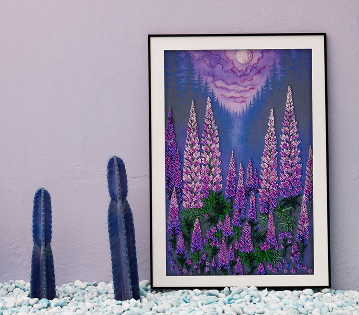 Moonlight Bead Embroidery Kit by Abris Art AB-952