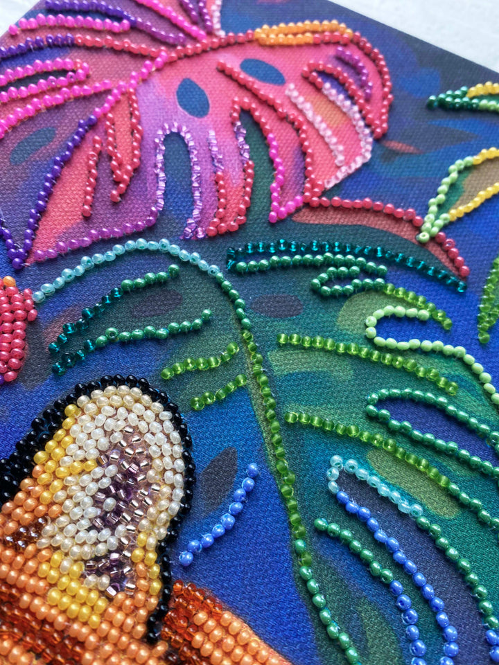 Sweet Dream Bead Embroidery Kit by Abris Art AB-964
