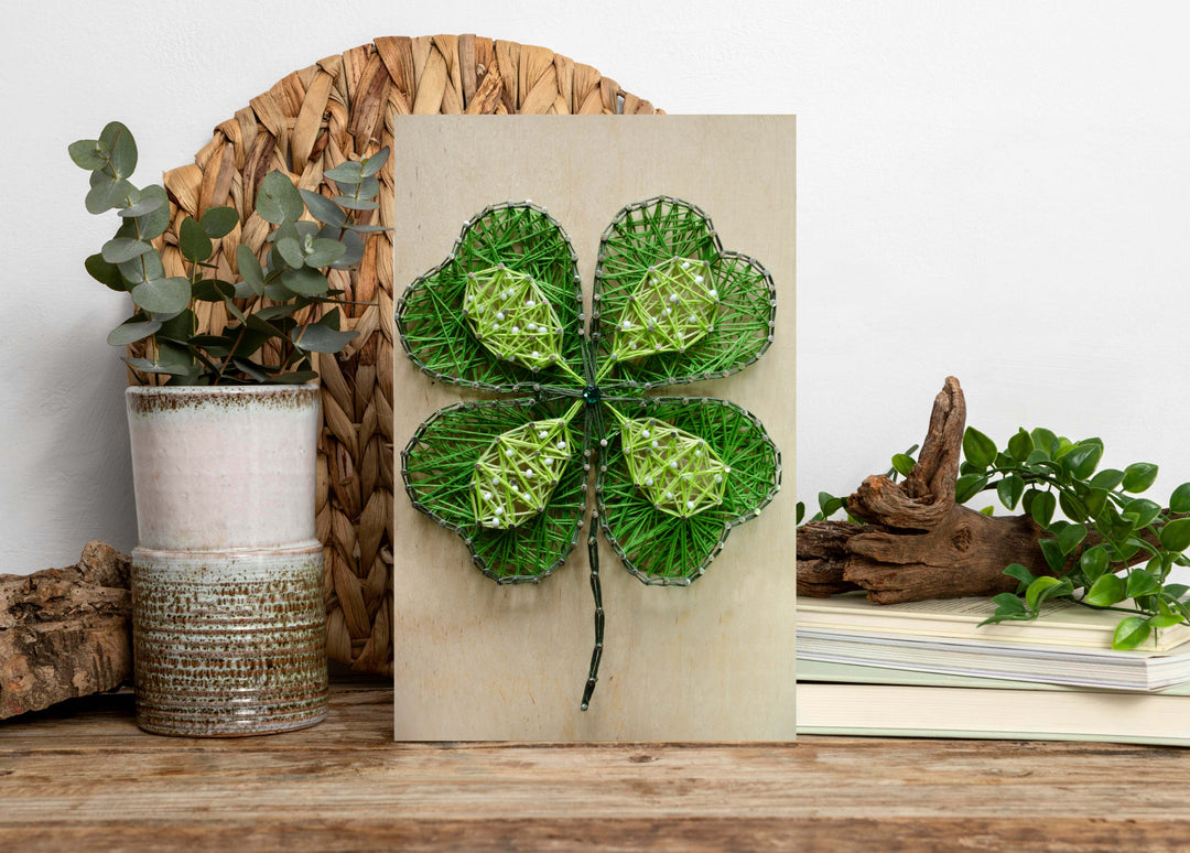 Creative Kit String Art - The magic of the clover
