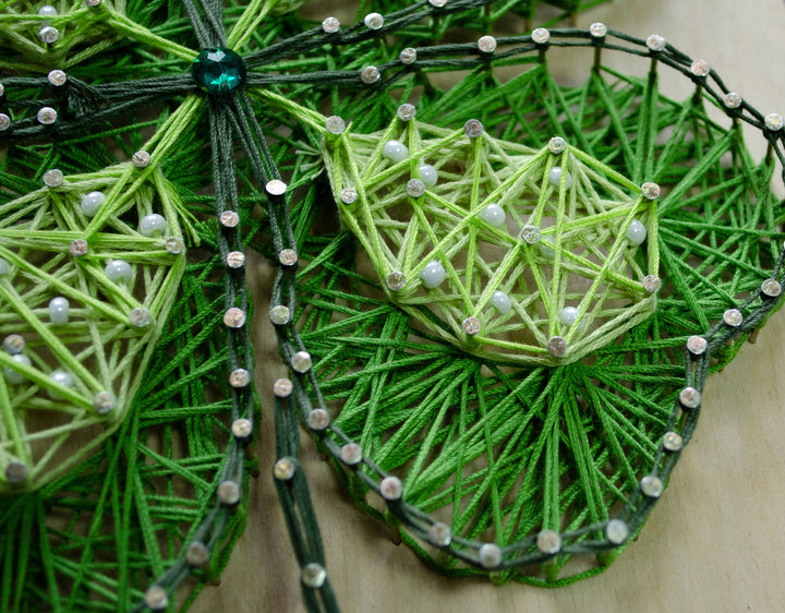 Creative Kit String Art - The magic of the clover