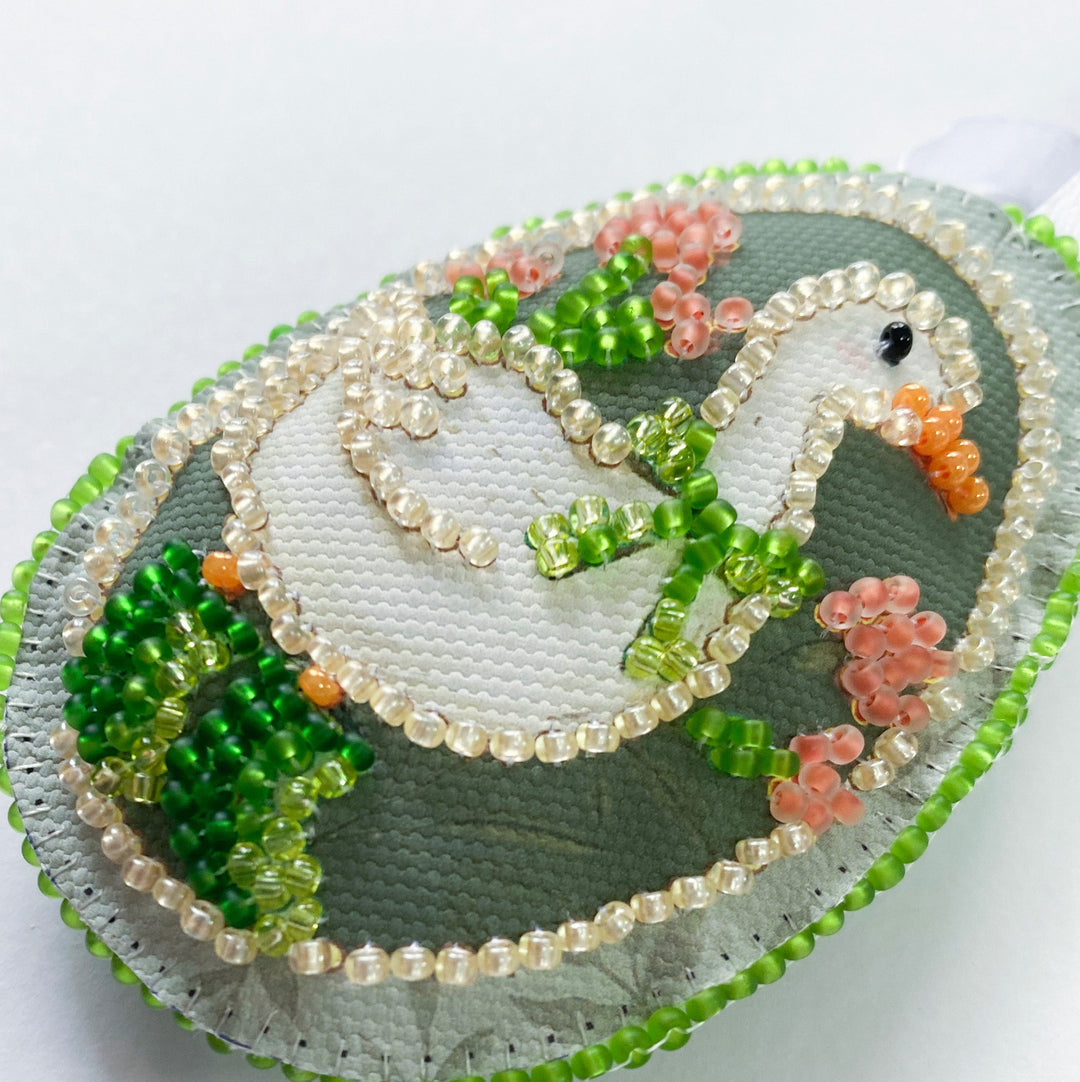 Easter Guests Bead Embroidery Decoration Kit by Abris Art ABT-058