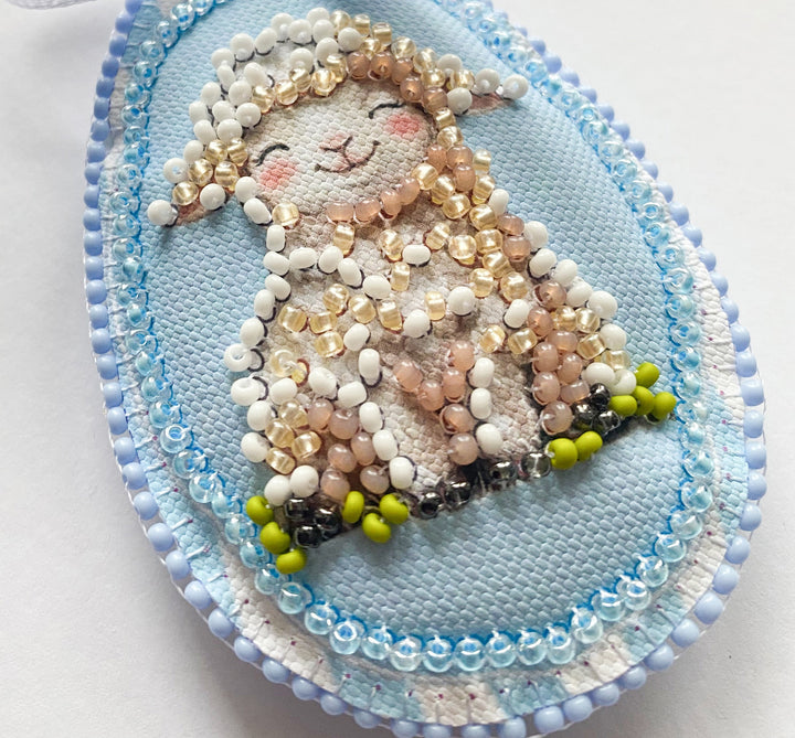 Easter Company Bead Embroidery Decoration Kit by Abris Art ABT-061