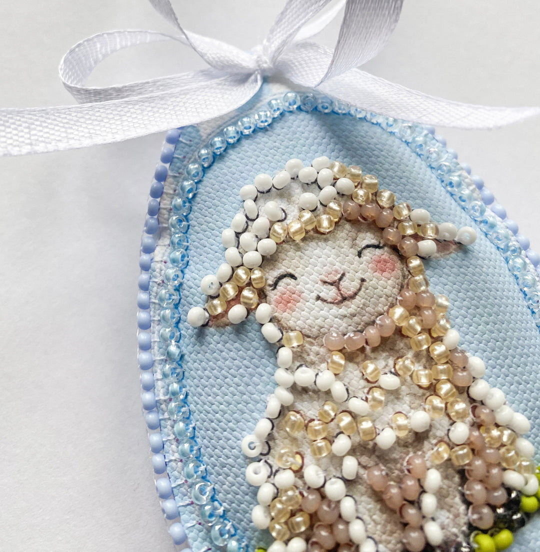 Easter Company Bead Embroidery Decoration Kit by Abris Art ABT-061