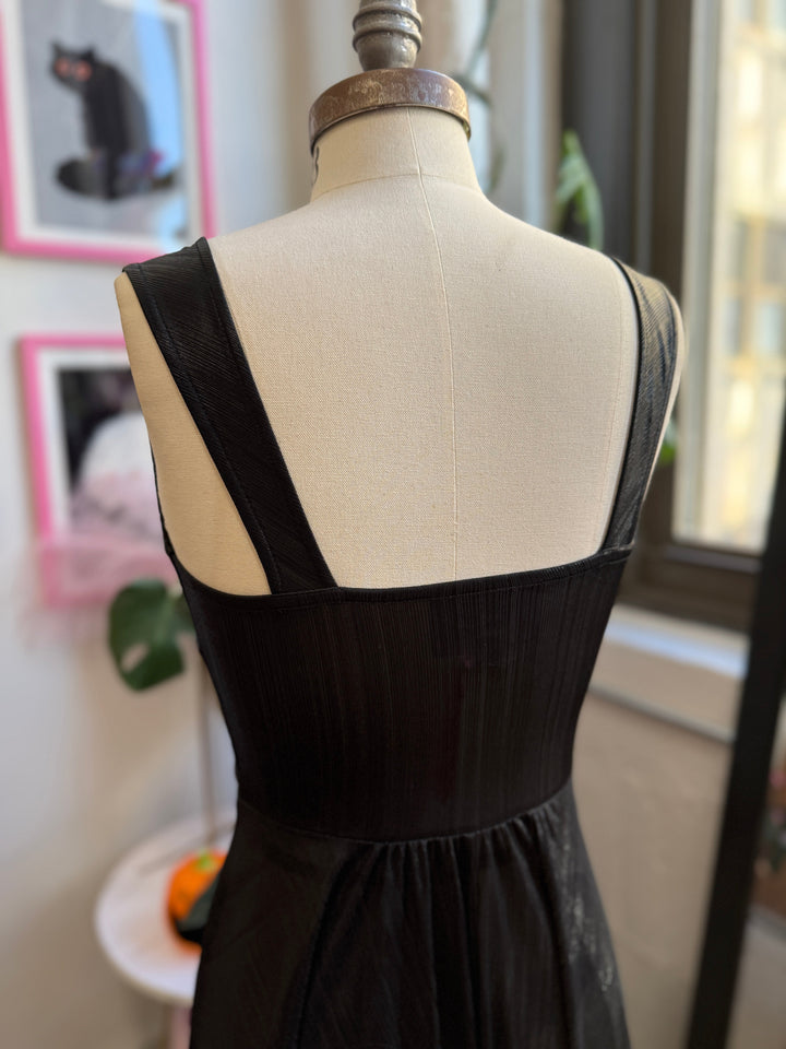 Siren Dress in Black Ink