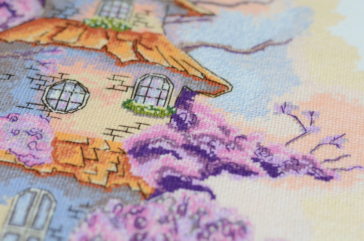 Cross-stitch kit Magic house AH-187