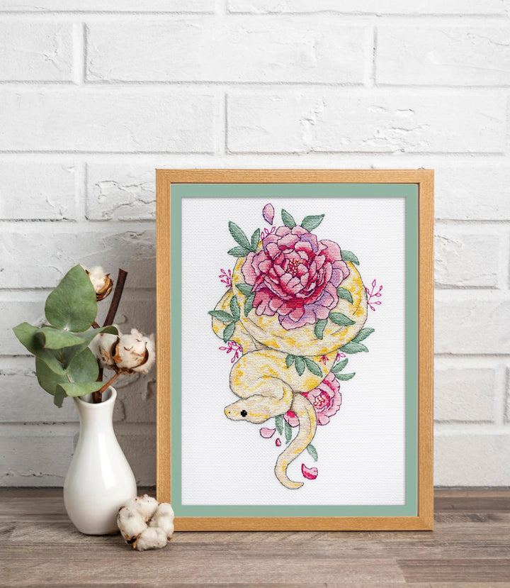 Cross-stitch kit - Natural grace AH-236