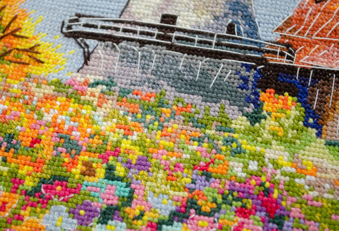 Counted Cross stitch kit - The melody of the autumn wind