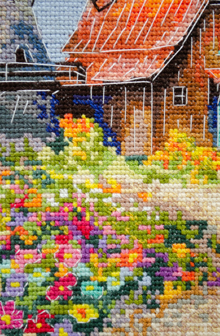 Counted Cross stitch kit - The melody of the autumn wind